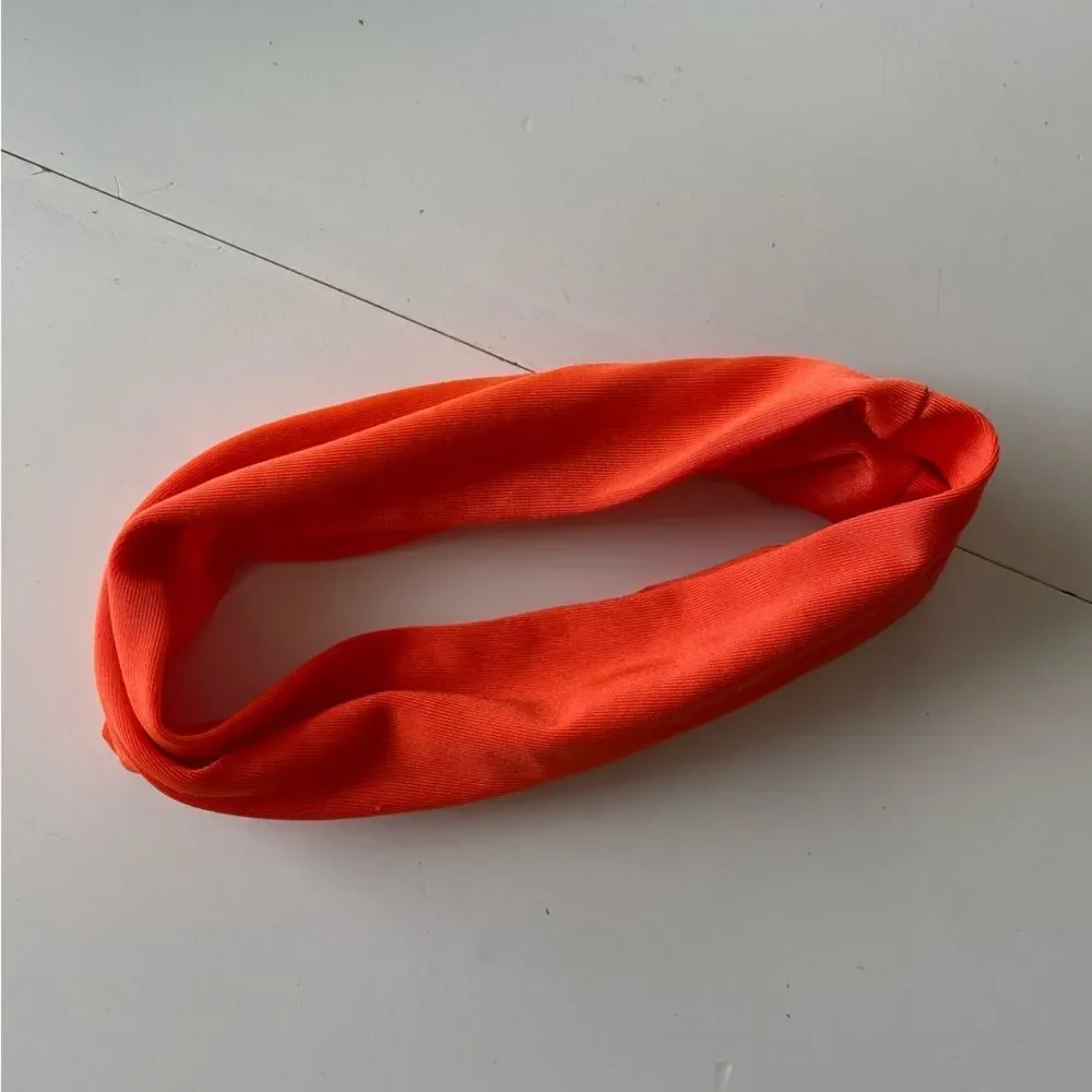 Stretchy Orange Headband